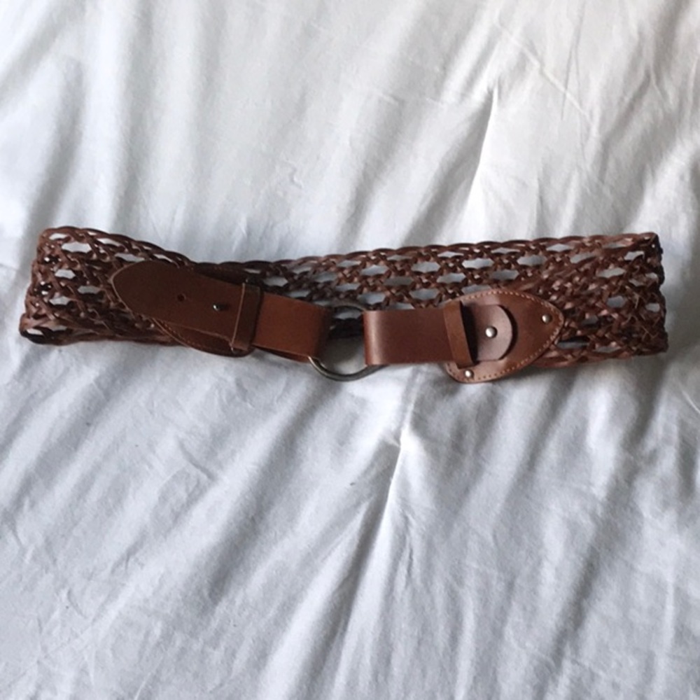 Faux leather belts